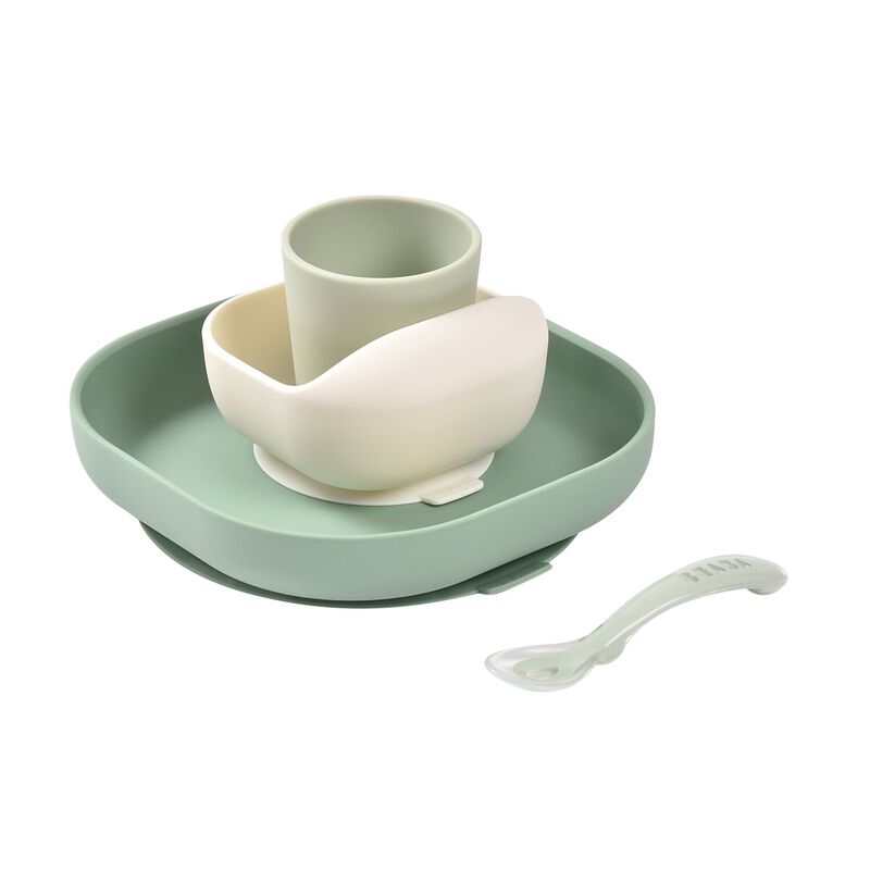 Coffret repas silicone 4 pièces